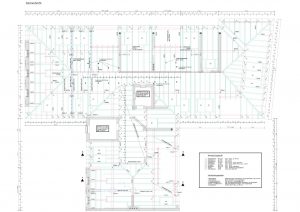 Übersicht der zu erneuernden Bauteile im Dachgeschoss