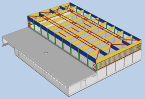 Zweifeld-Sporthalle für das OSZ Ludwigsfelde
