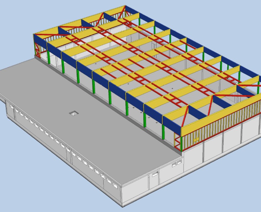 Zweifeld-Sporthalle für das OSZ Ludwigsfelde