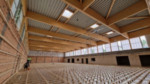 Zweifeld-Sporthalle für das OSZ Ludwigsfelde